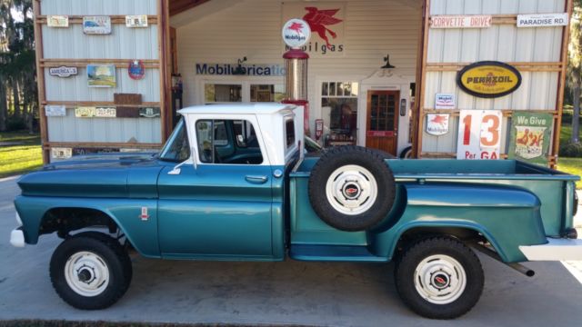 1963 Blue/Green Chevrolet Other Pickups Stepside