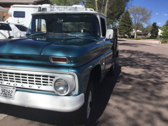 1963 Blue/Green Chevrolet Other Pickups Stepside