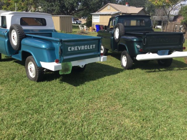 1963 Blue/Green Chevrolet Other Pickups Stepside