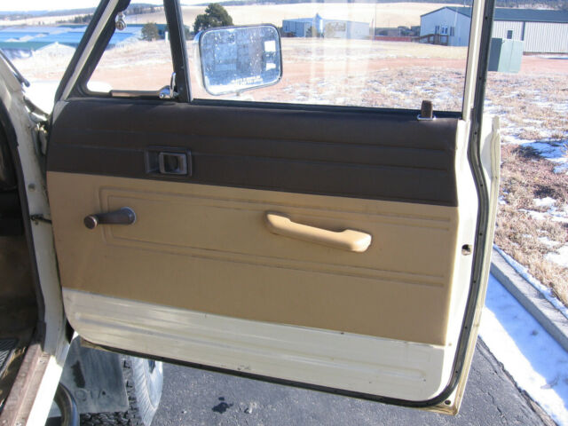 1983 Tan Toyota Hilux Standard Cab Pickup