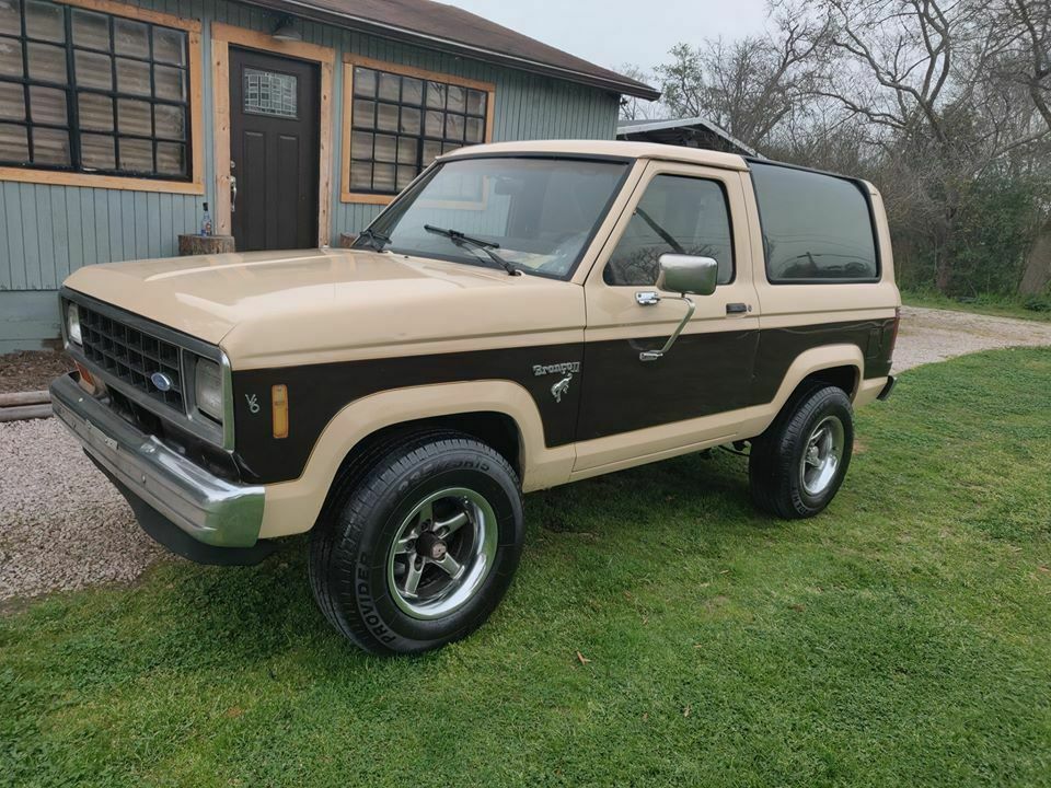 1984 Tan Ford Bronco II