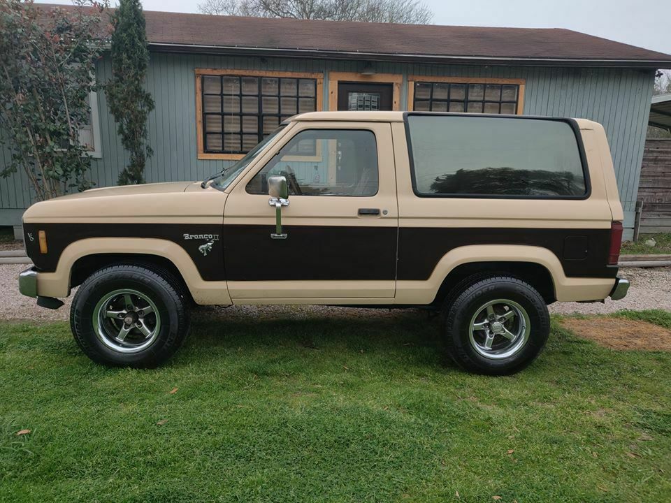 1984 Tan Ford Bronco II