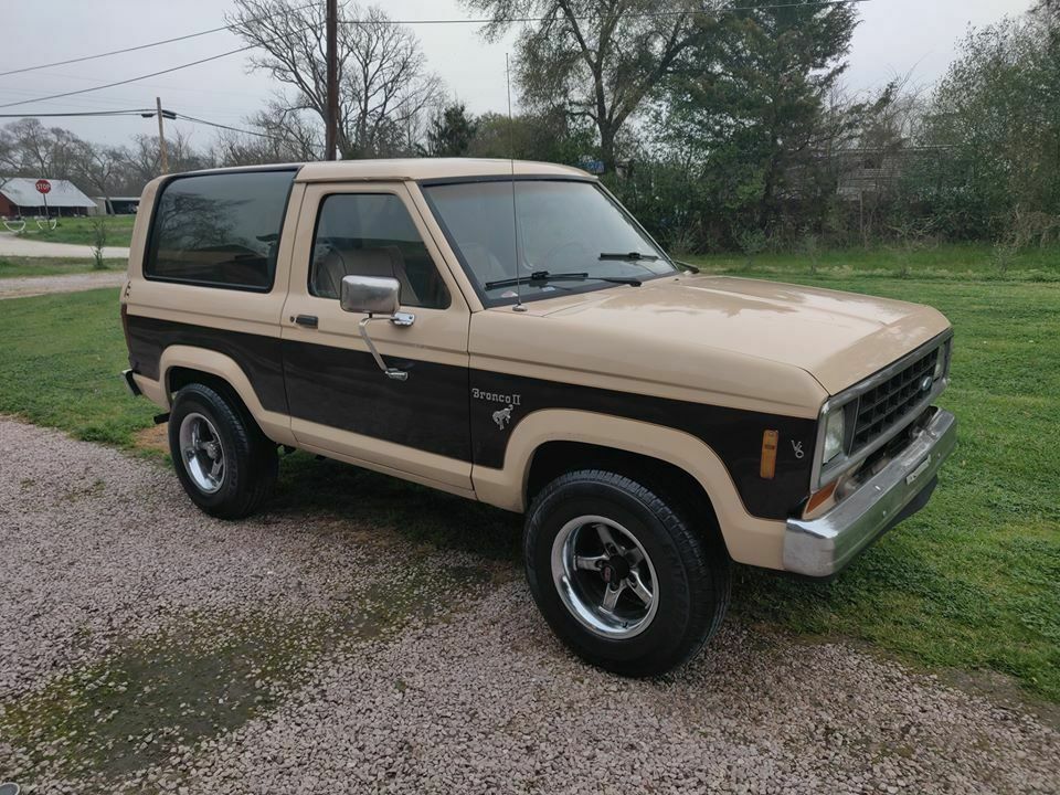 1984 Tan Ford Bronco II