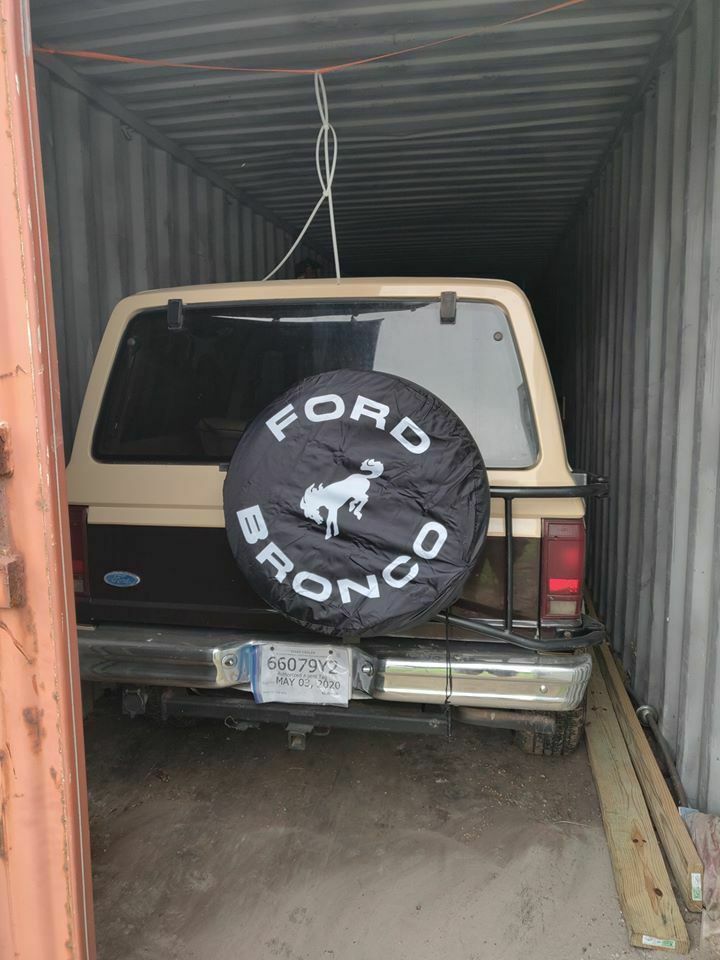 1984 Tan Ford Bronco II