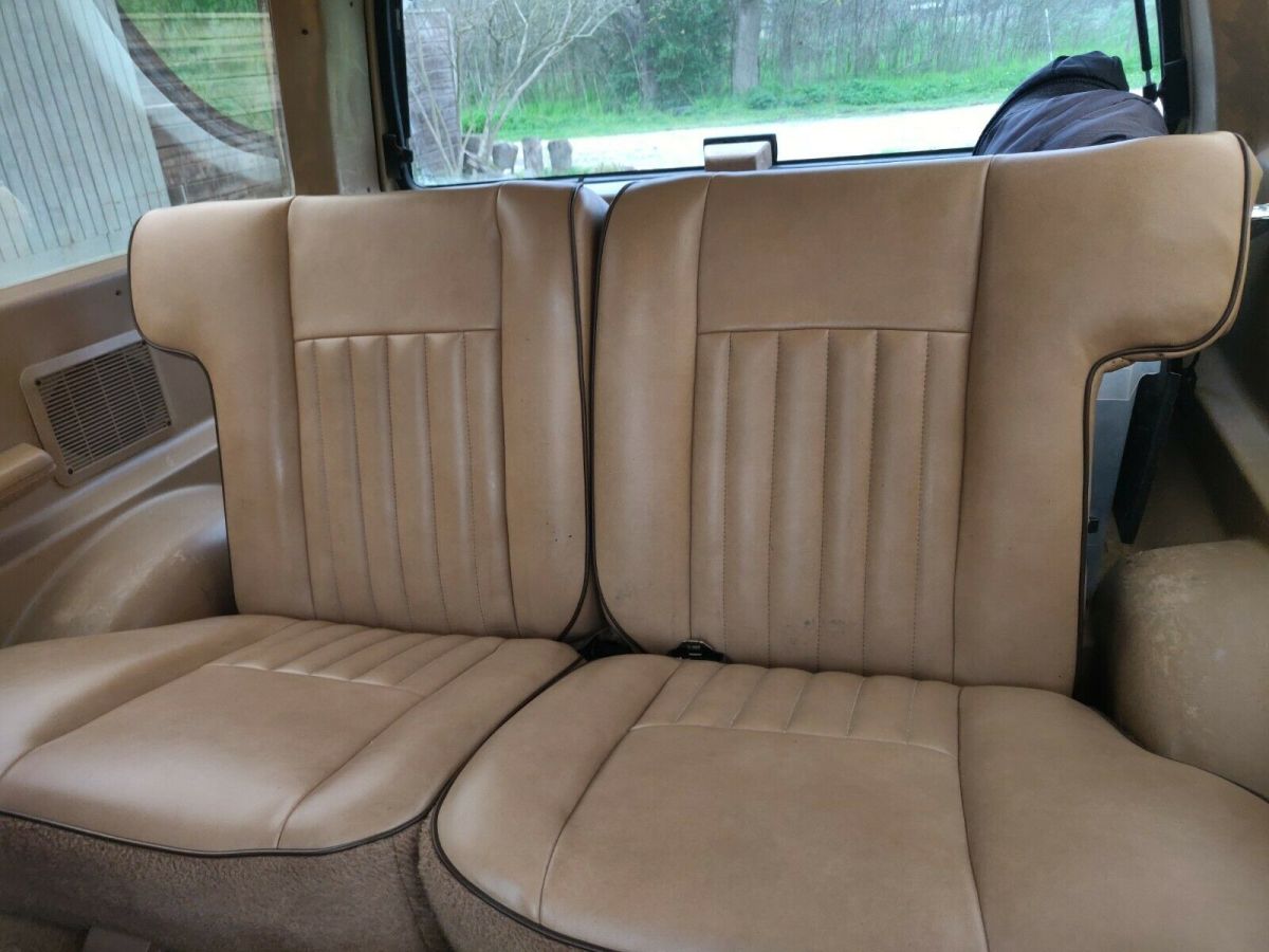 1984 Tan Ford Bronco II