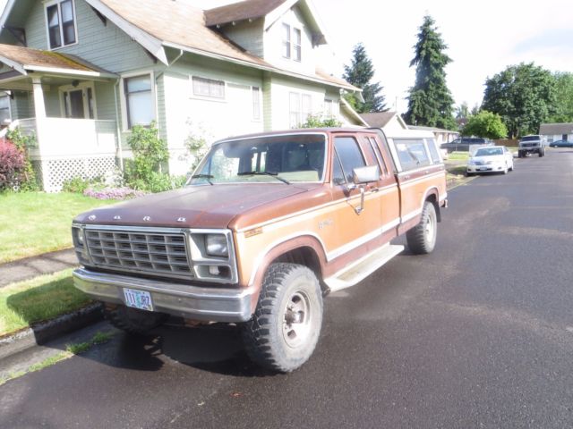 1980 Brown Ford F-250 Extended Cab Pickup