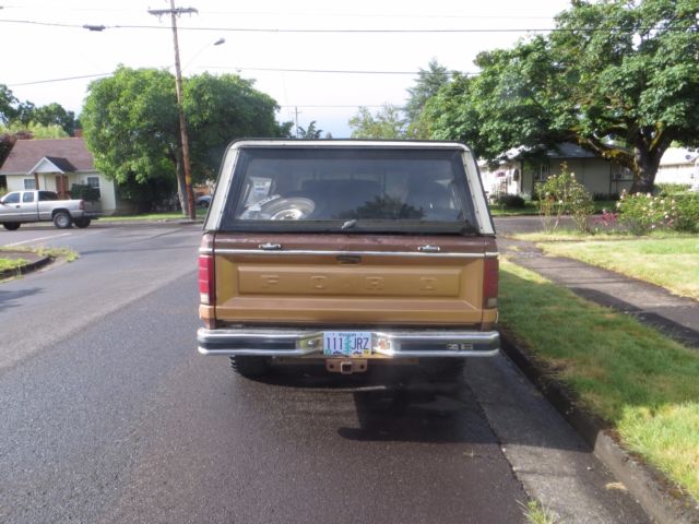1980 Brown Ford F-250 Extended Cab Pickup