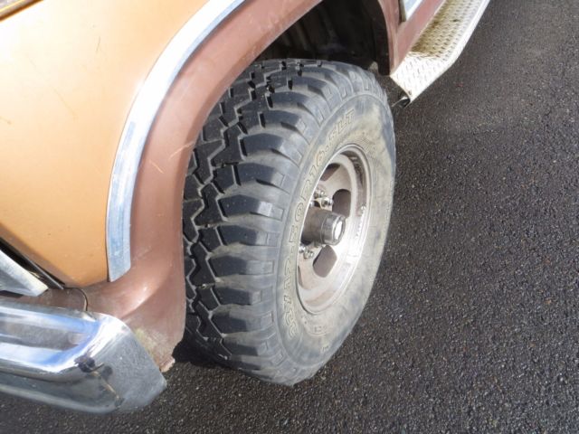 1980 Brown Ford F-250 Extended Cab Pickup