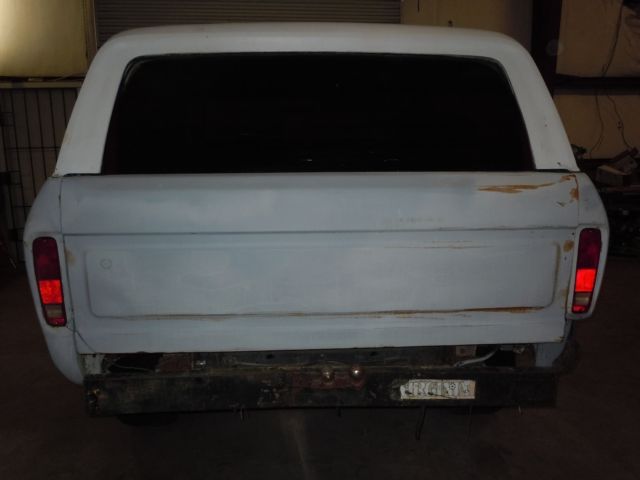 1978 Gray Ford Bronco Wagon