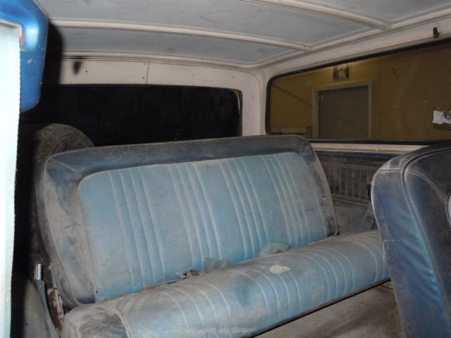 1978 Gray Ford Bronco Wagon