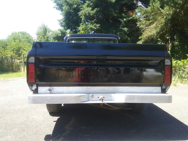1972 Black Chevrolet Other Pickups Cab & Chassis