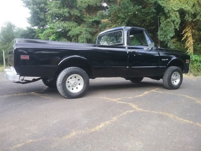 1972 Black Chevrolet Other Pickups Cab & Chassis