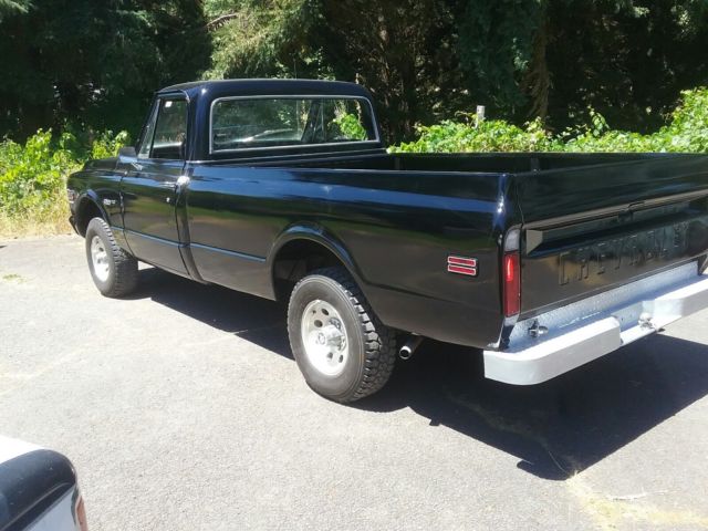 1972 Black Chevrolet Other Pickups Cab & Chassis