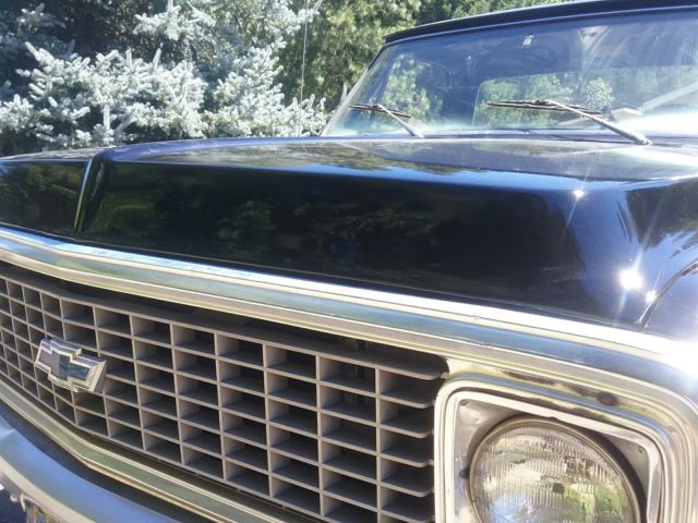 1972 Black Chevrolet Other Pickups Cab & Chassis