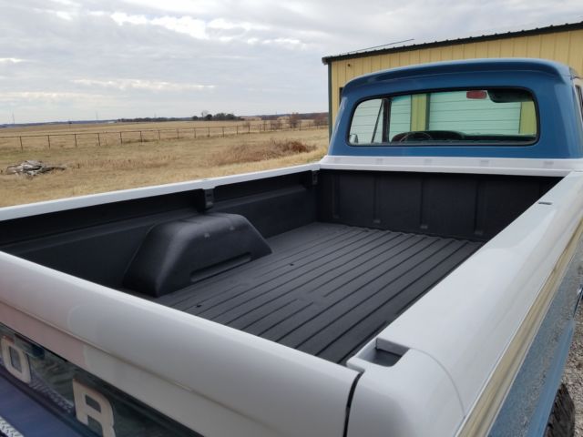 1966 Blue/White Ford F-250 Standard Cab Pickup