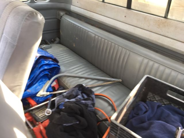 1988 Blue Ford F-150 Extended Cab Pickup