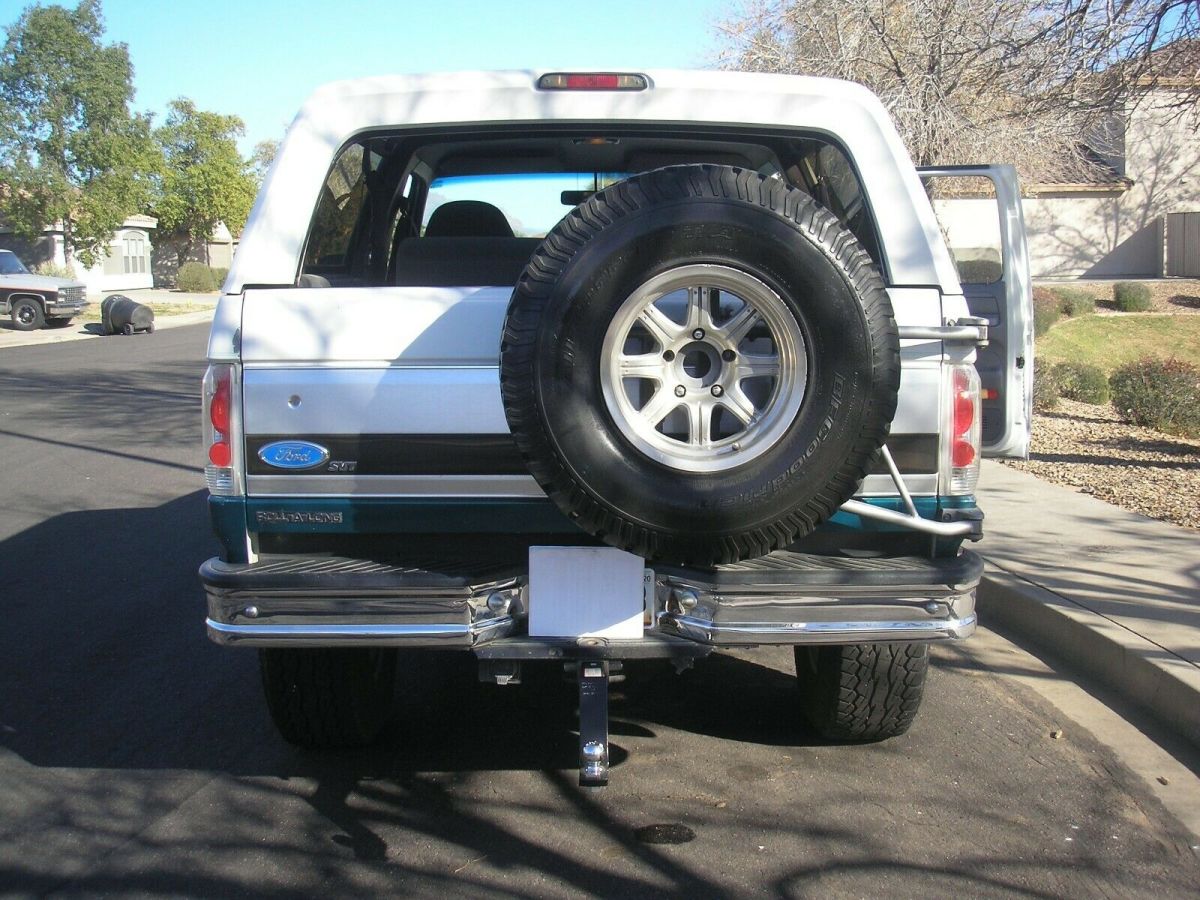 1994 White Ford Bronco