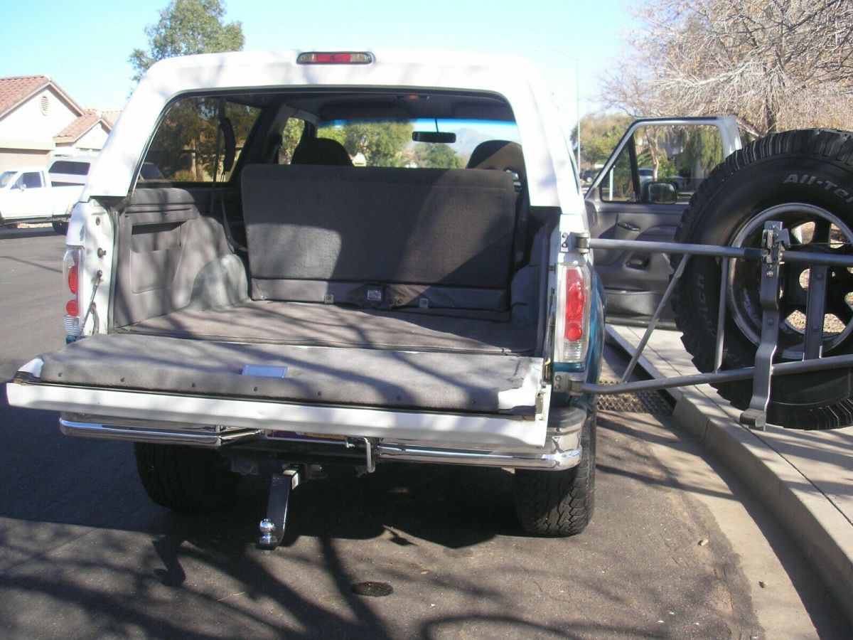 1994 White Ford Bronco
