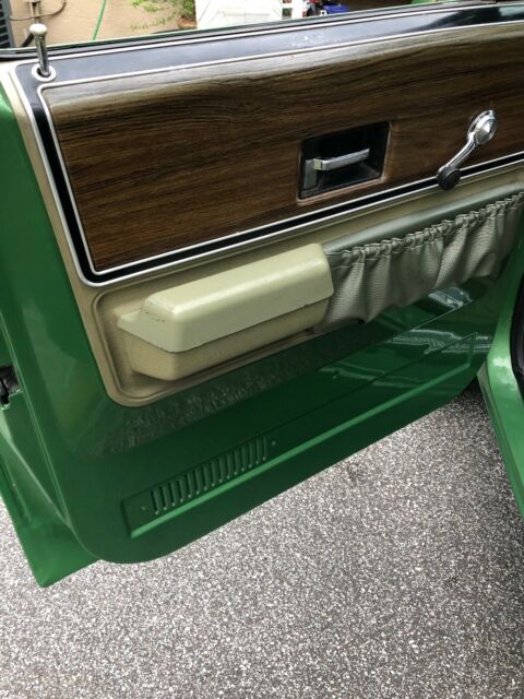 1974 Green Chevrolet C10 Pickup Standard Cab Pickup
