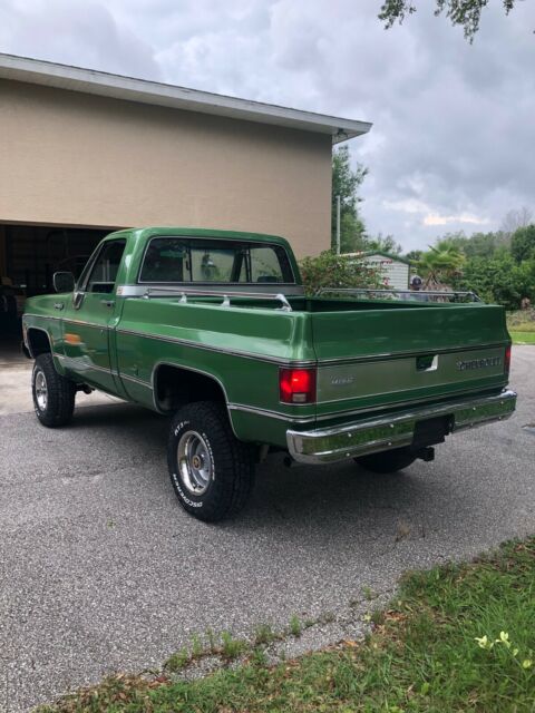 1974 Green Chevrolet C10 Pickup Standard Cab Pickup
