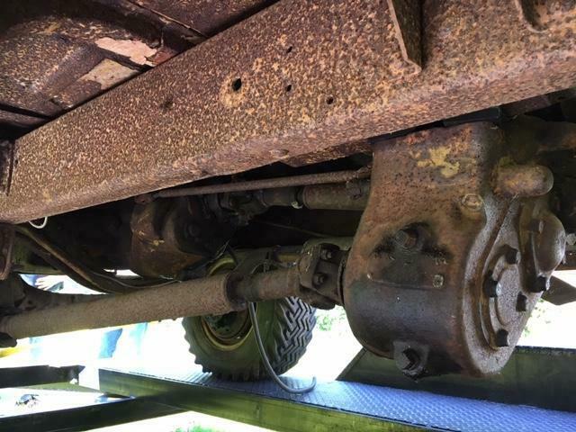 1959 Red Ford F-100 Standard Cab Pickup