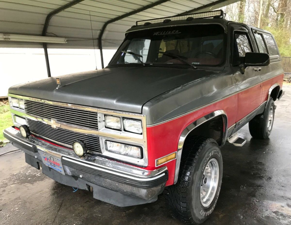 1990 Gray Chevrolet Blazer SUV