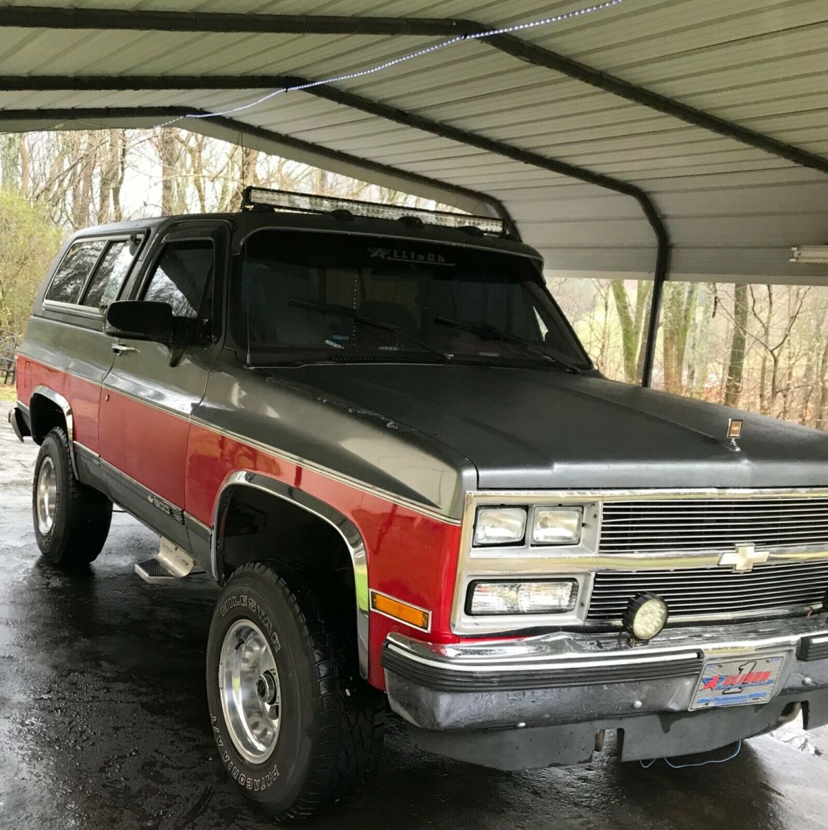 1990 Gray Chevrolet Blazer SUV