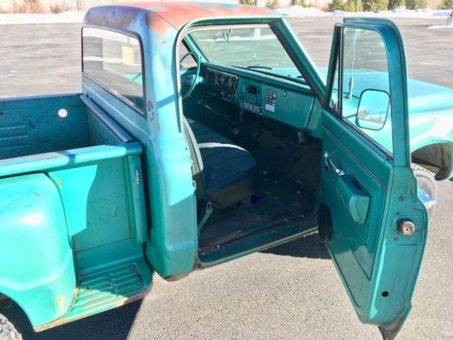 1970 Green Chevrolet C/K Pickup 1500 Standard Cab Pickup