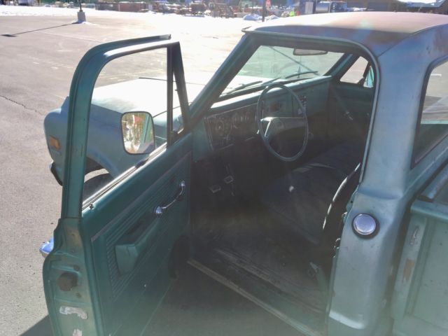 1970 Green Chevrolet C/K Pickup 1500 Standard Cab Pickup