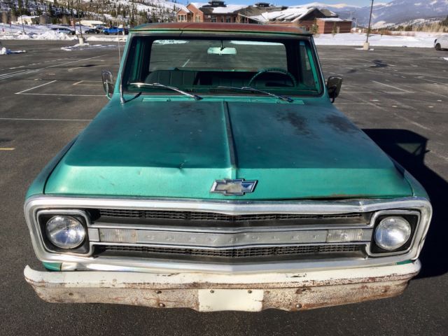 1970 Green Chevrolet C/K Pickup 1500 Standard Cab Pickup