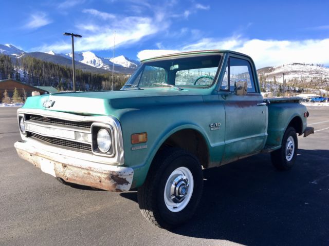 1970 Green Chevrolet C/K Pickup 1500 Standard Cab Pickup