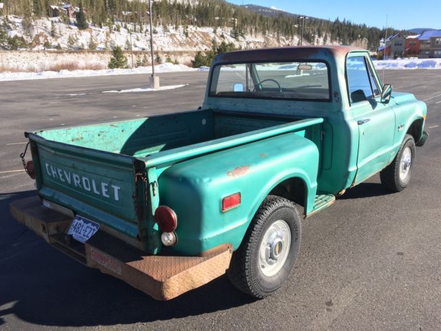 1970 Green Chevrolet C/K Pickup 1500 Standard Cab Pickup