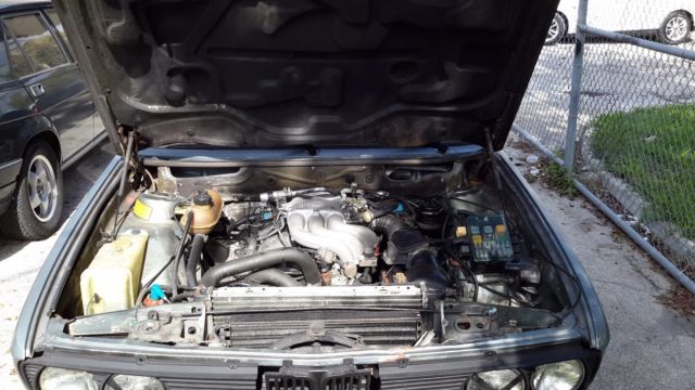 1987 Blue BMW 5-Series