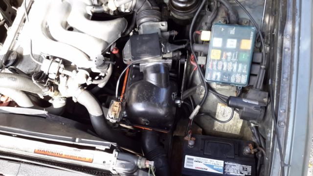 1987 Blue BMW 5-Series