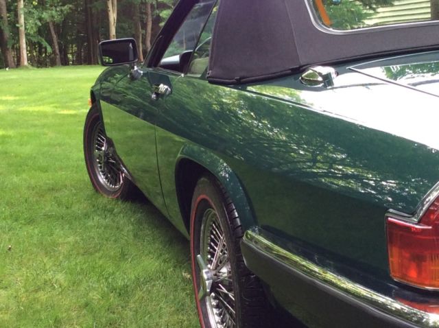 1989 British Racing Green Jaguar XJS Convertible
