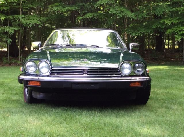 1989 British Racing Green Jaguar XJS Convertible