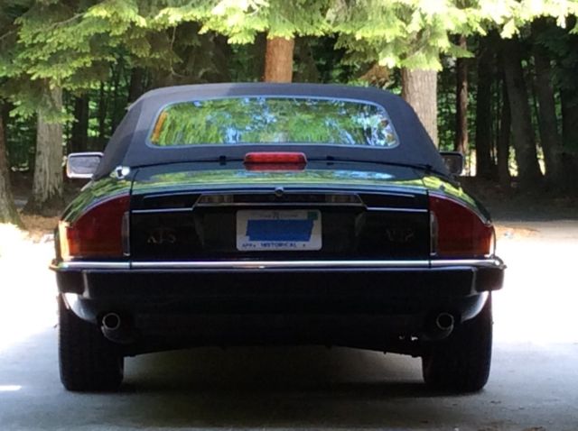 1989 British Racing Green Jaguar XJS Convertible