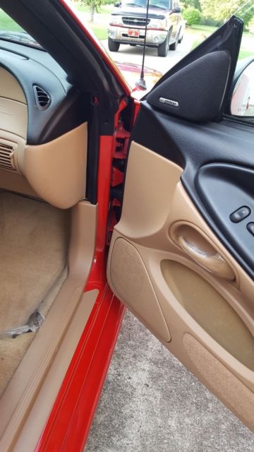 1994 Rio Red Ford Mustang Convertible