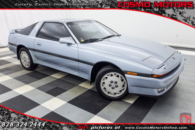 1987 Blue Toyota Supra Coupe