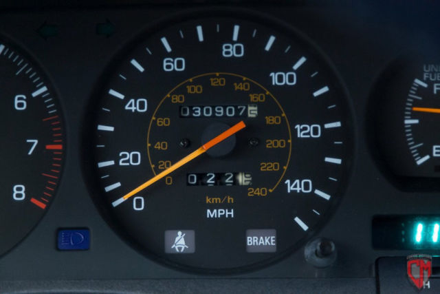 1987 Blue Toyota Supra Coupe