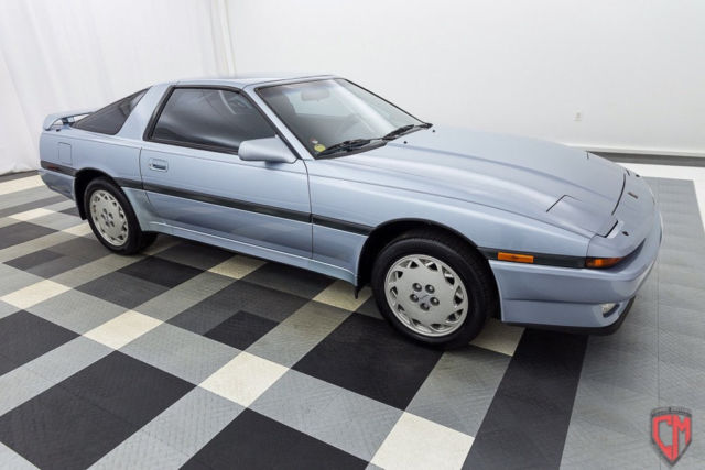 1987 Blue Toyota Supra Coupe