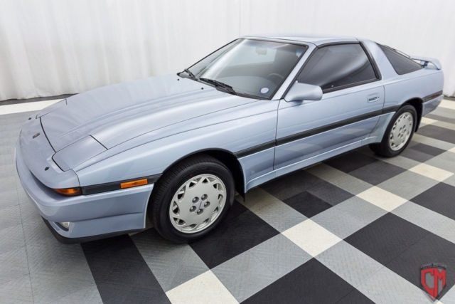 1987 Blue Toyota Supra Coupe