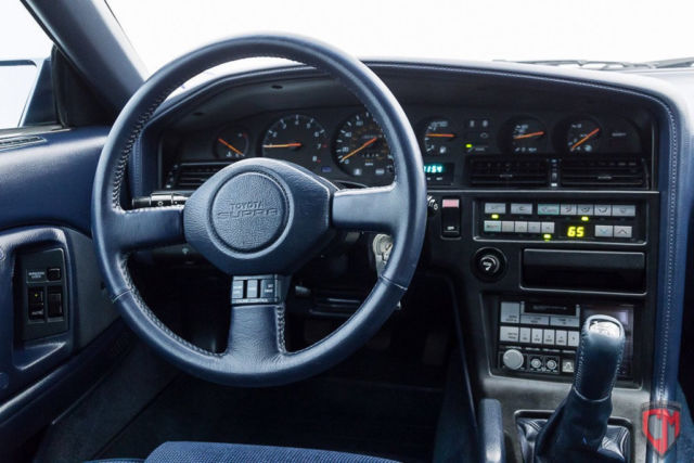 1987 Blue Toyota Supra Coupe