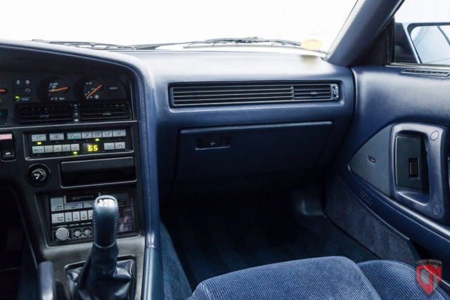 1987 Blue Toyota Supra Coupe