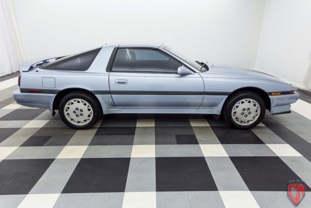 1987 Blue Toyota Supra Coupe