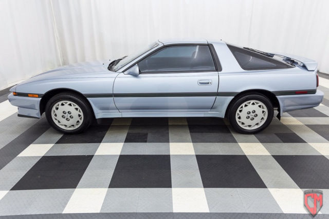 1987 Blue Toyota Supra Coupe