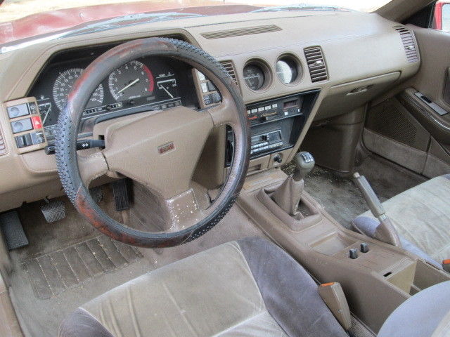 1987 Red Nissan 300ZX Hatchback