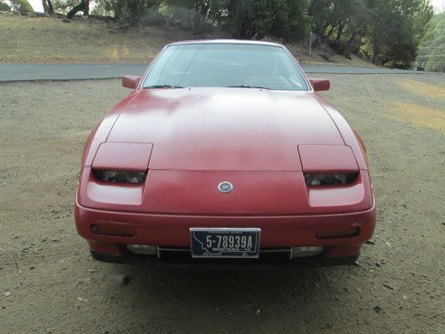 1987 Red Nissan 300ZX Hatchback