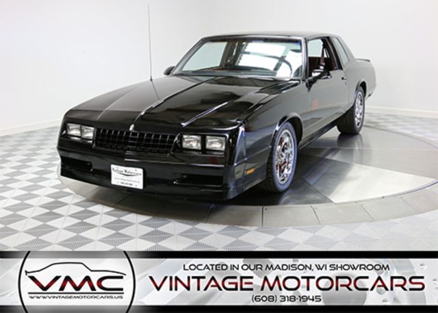 1987 Black Chevrolet Monte Carlo Coupe
