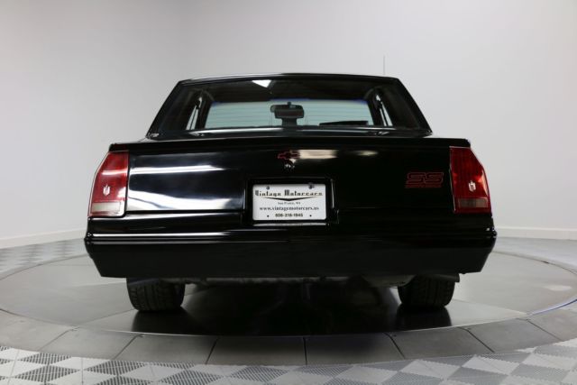 1987 Black Chevrolet Monte Carlo Coupe
